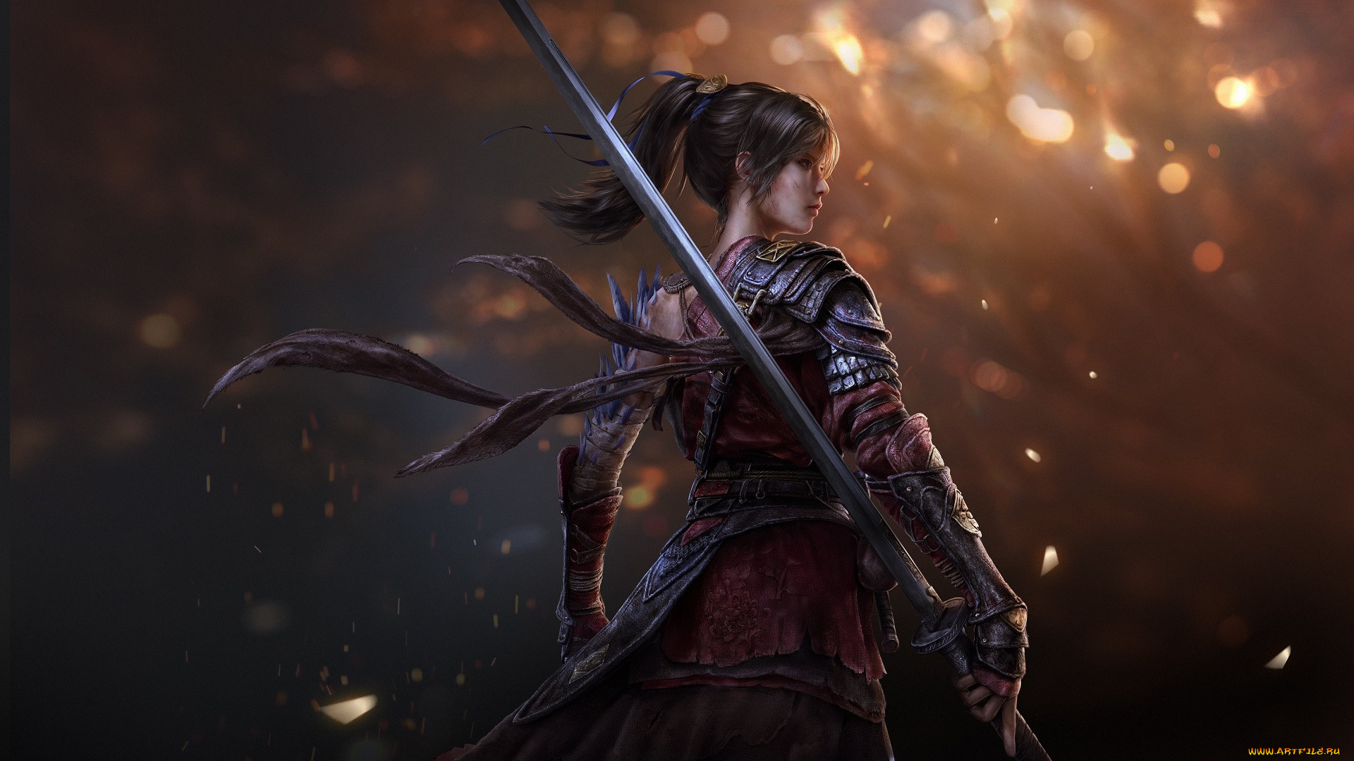 wuchang,  fallen feathers,  , fallen, feathers